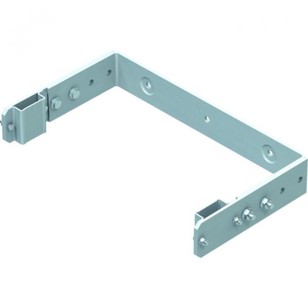 Zarges fixed ladder wall bracket, U-shaped, adjustable